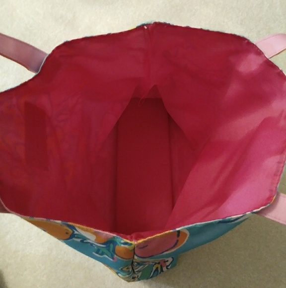 LAST CALL🍂 Lilly Pulitzer tote travel bag reusable bag for Estee Lauder purse - Picture 8 of 9